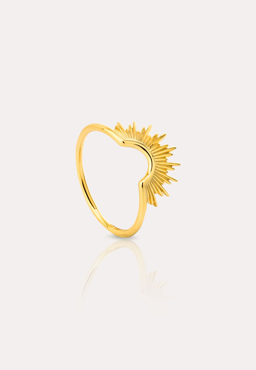 Anillo RAYOS SOL oro