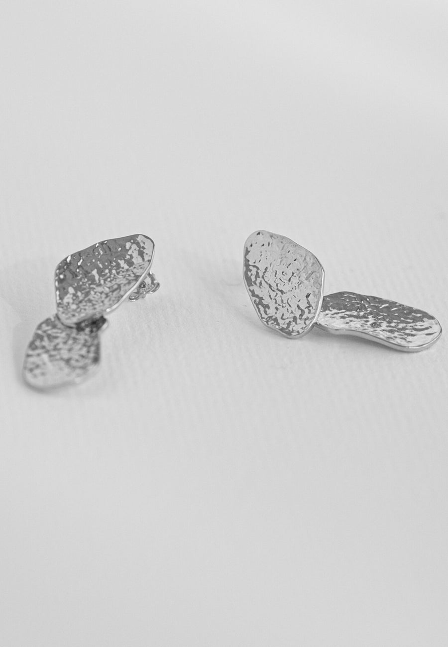 Pendientes de plata LA HABANA en plata de ley