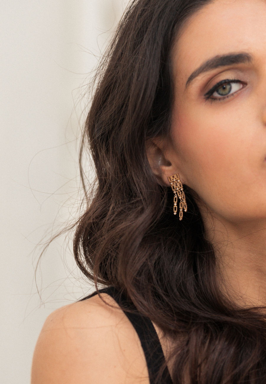 Pendientes de plata ARRECIFE plata