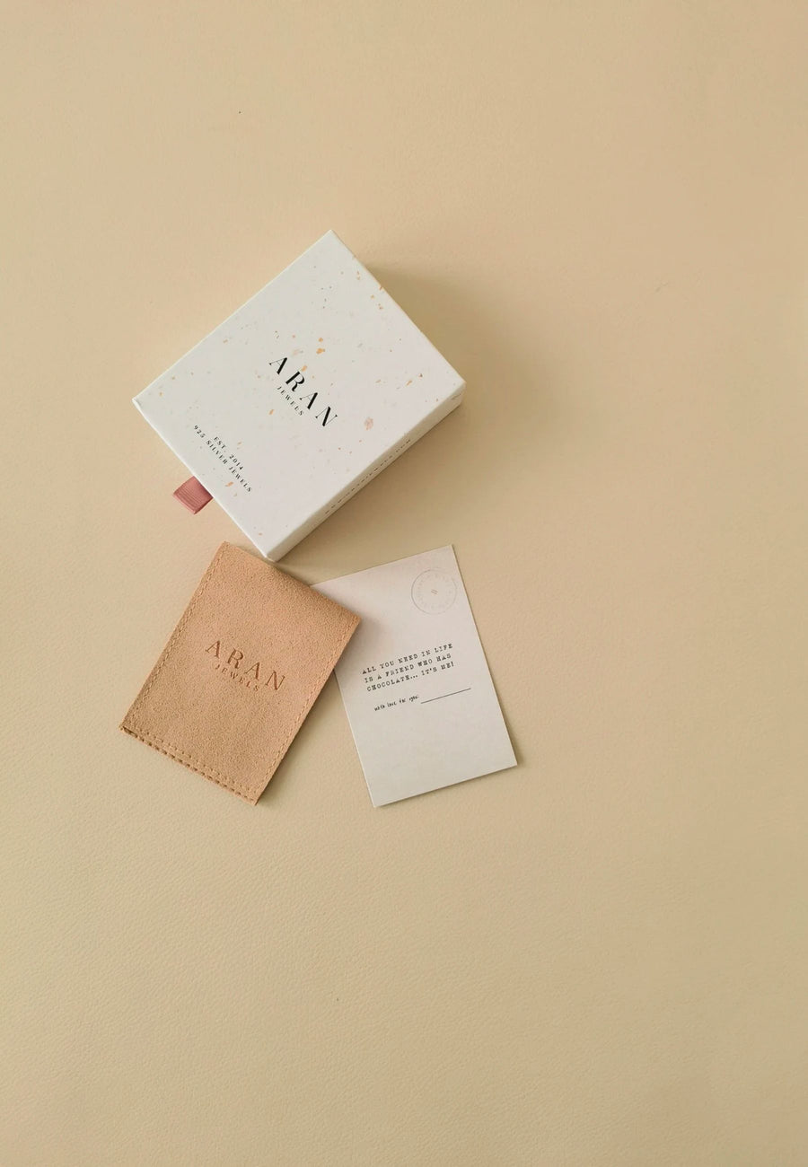 Pendientes de plata OXID oro