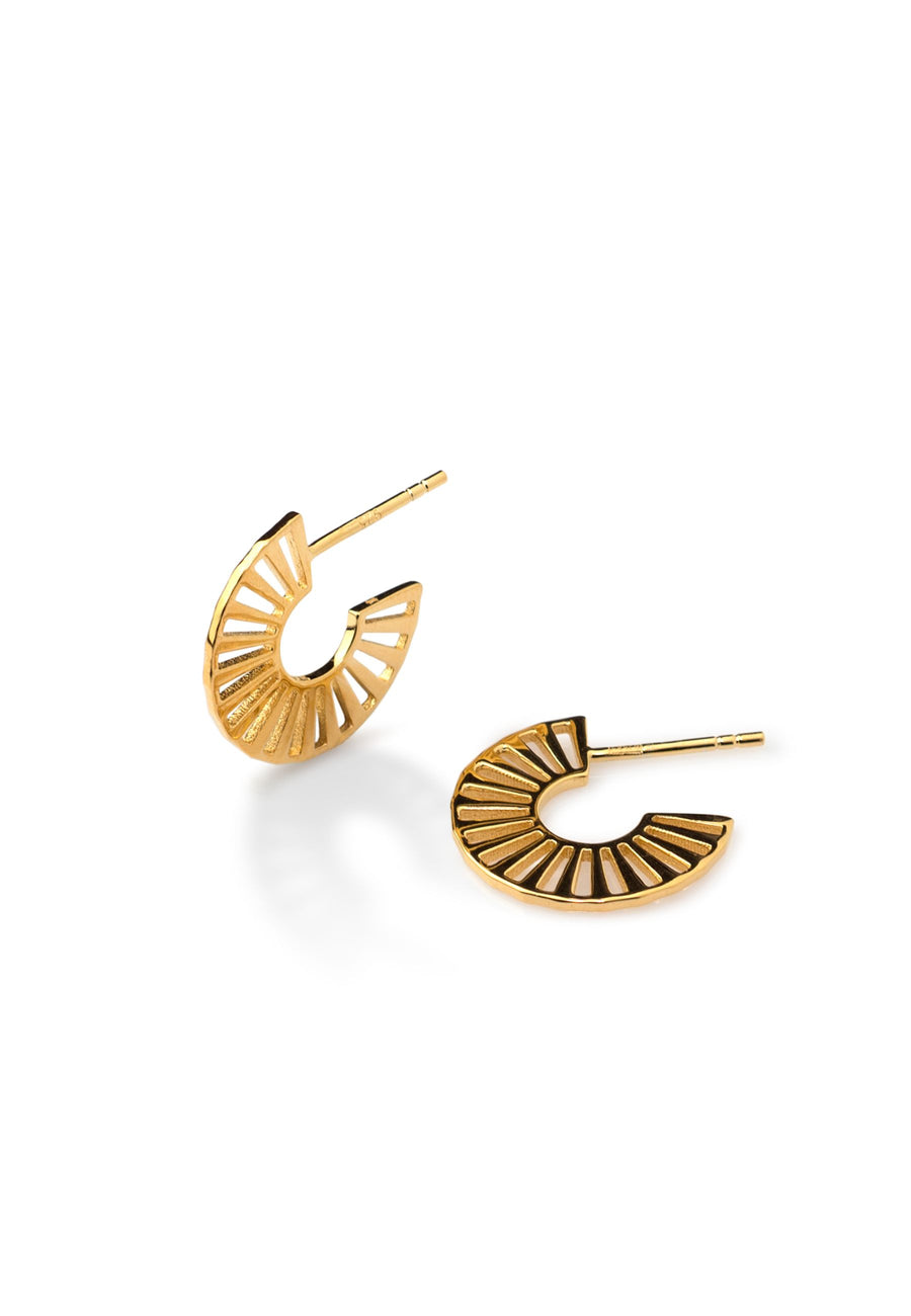 Pendientes NORIA oro
