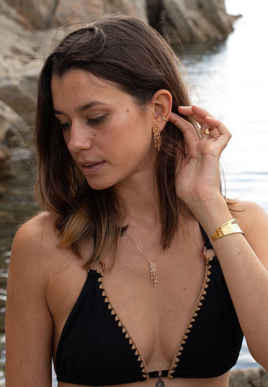 Pendientes de plata ARRECIFE plata