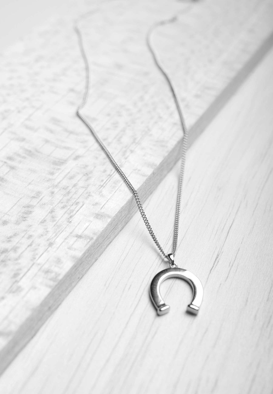 Collar HORSESHOE plata