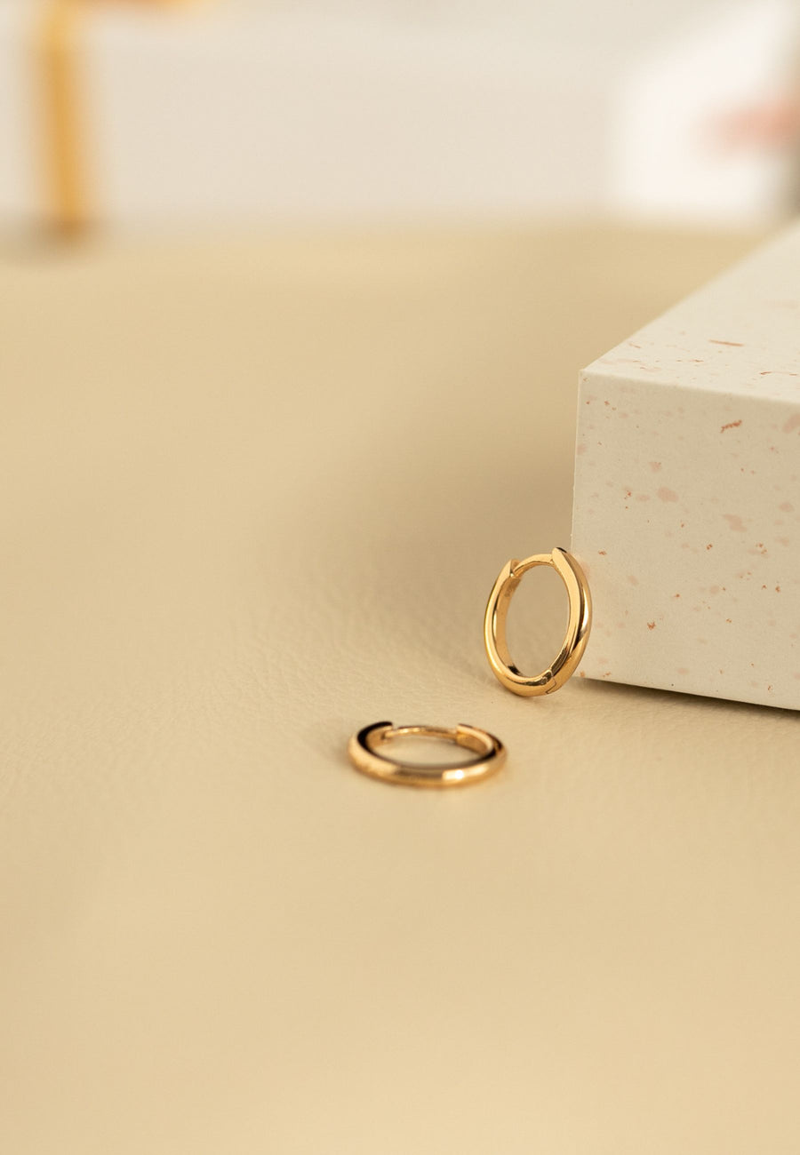 Pendientes AROS LISOS oro