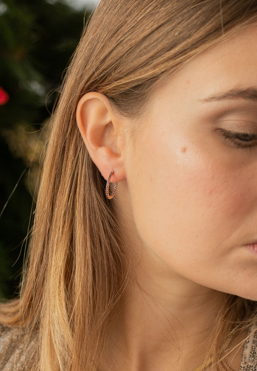 Pendientes de plata SUPREM ROSE