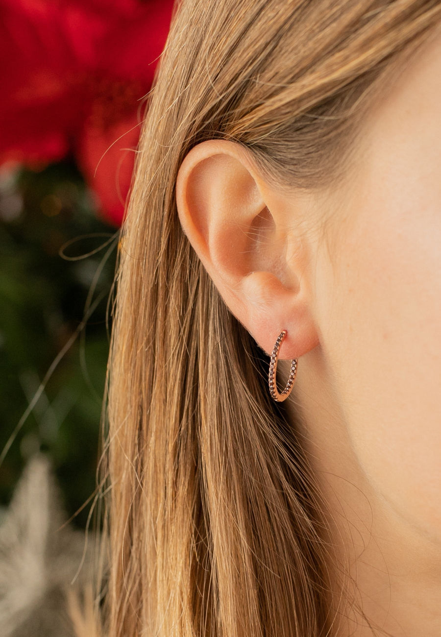 Pendientes de plata SUPREM ROSE