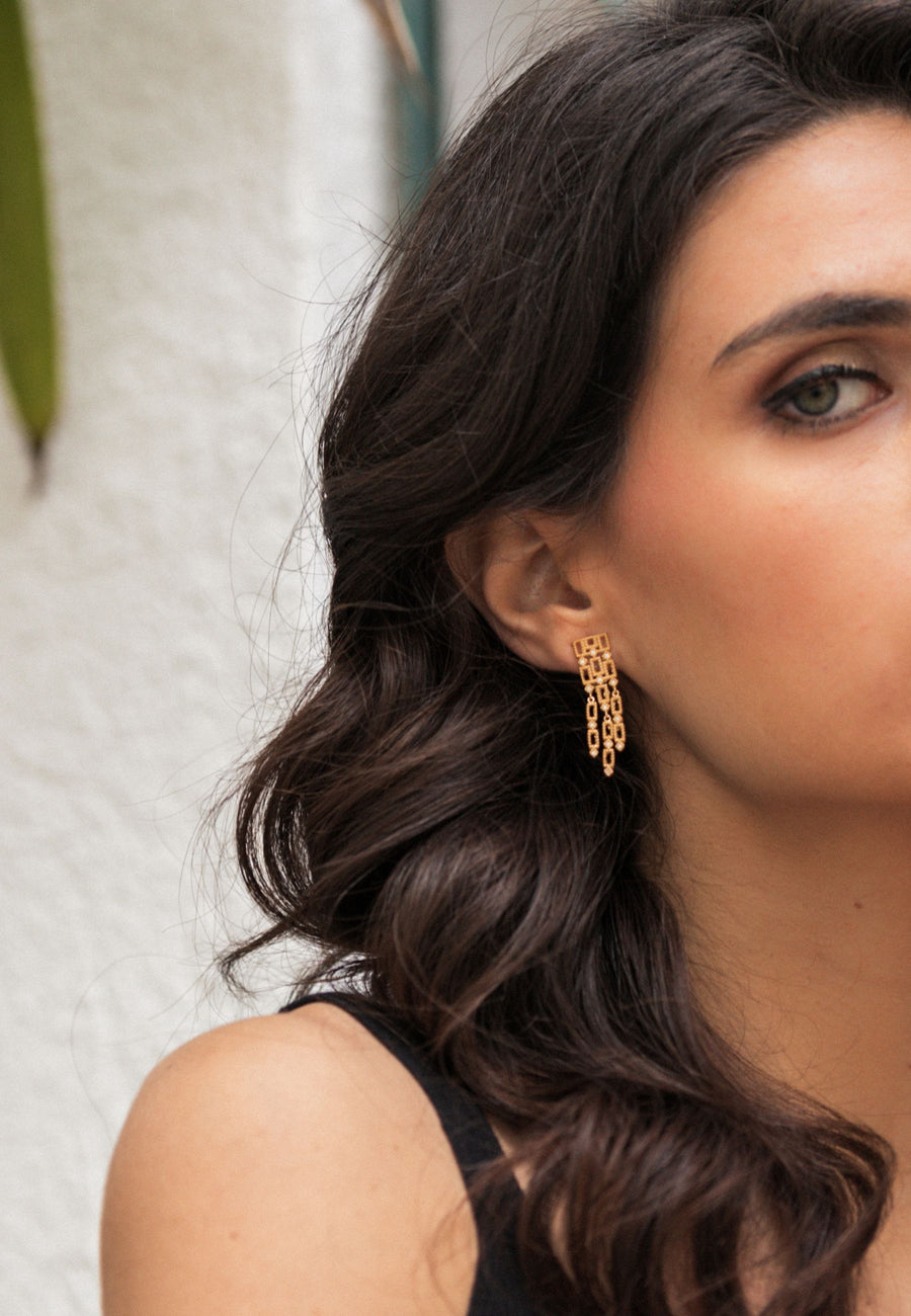 Pendientes de plata ARRECIFE plata