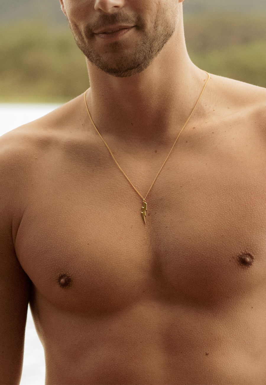 Collar FLASH MAN oro