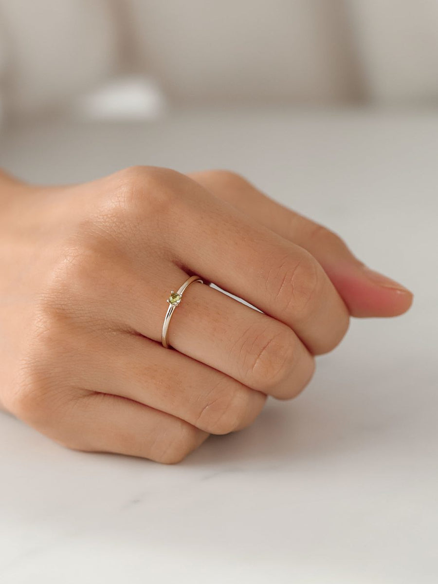 Anillo GREEN GRAPS oro