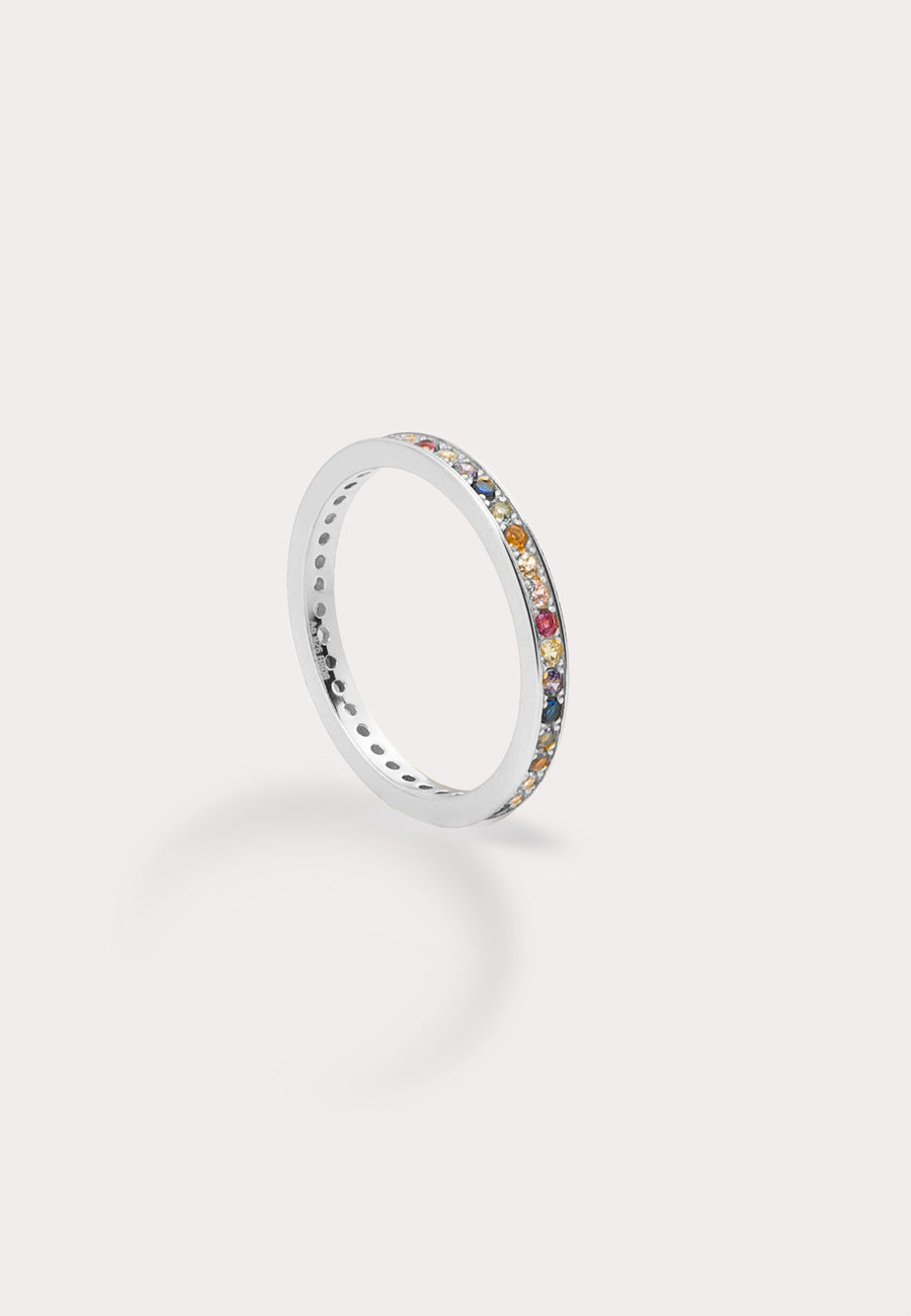 Anillo EWE plata de ley