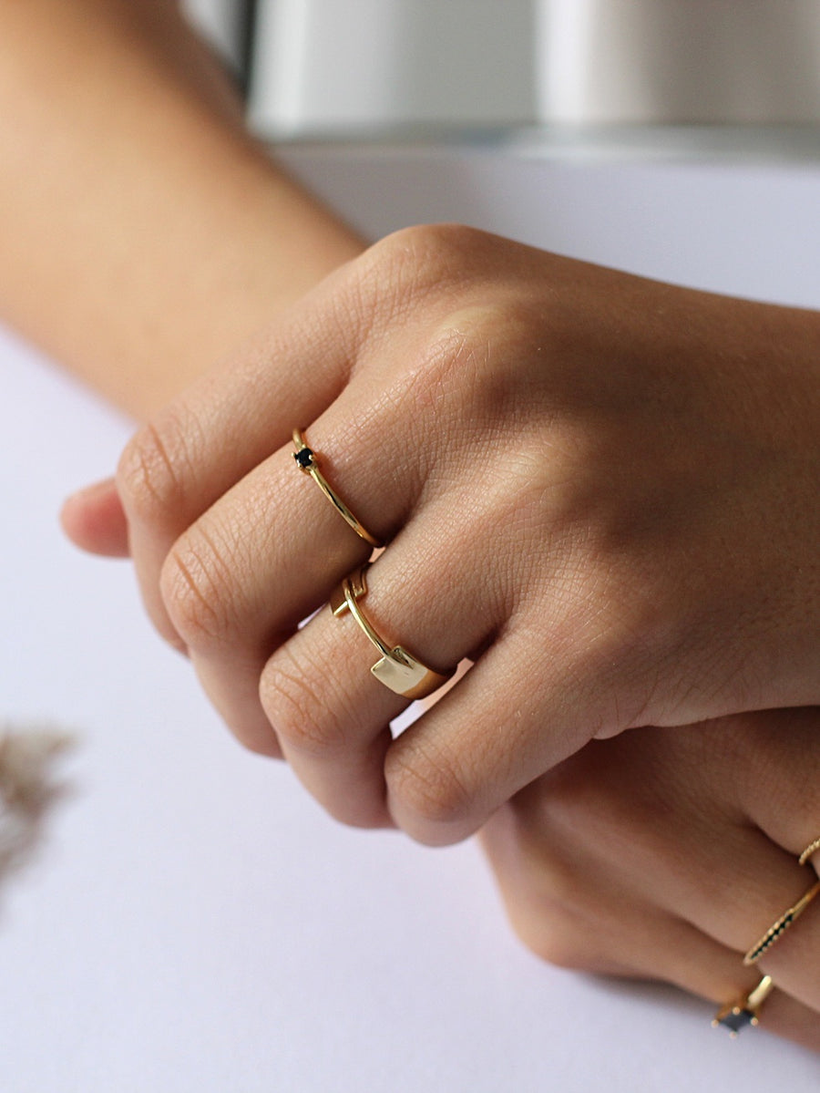 Anillo de plata BALANCE