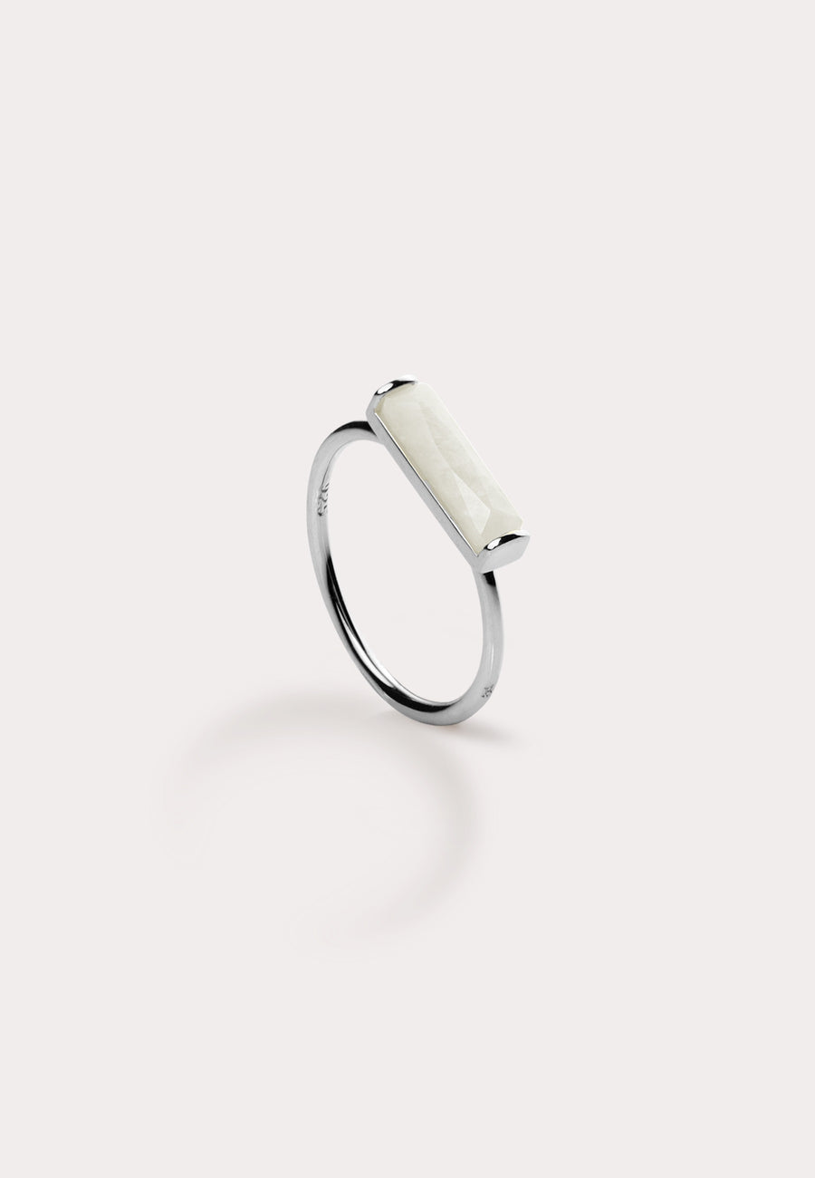 Anillo TUB ICE plata de ley