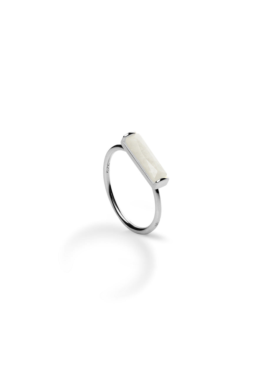 Anillo TUB ICE plata de ley