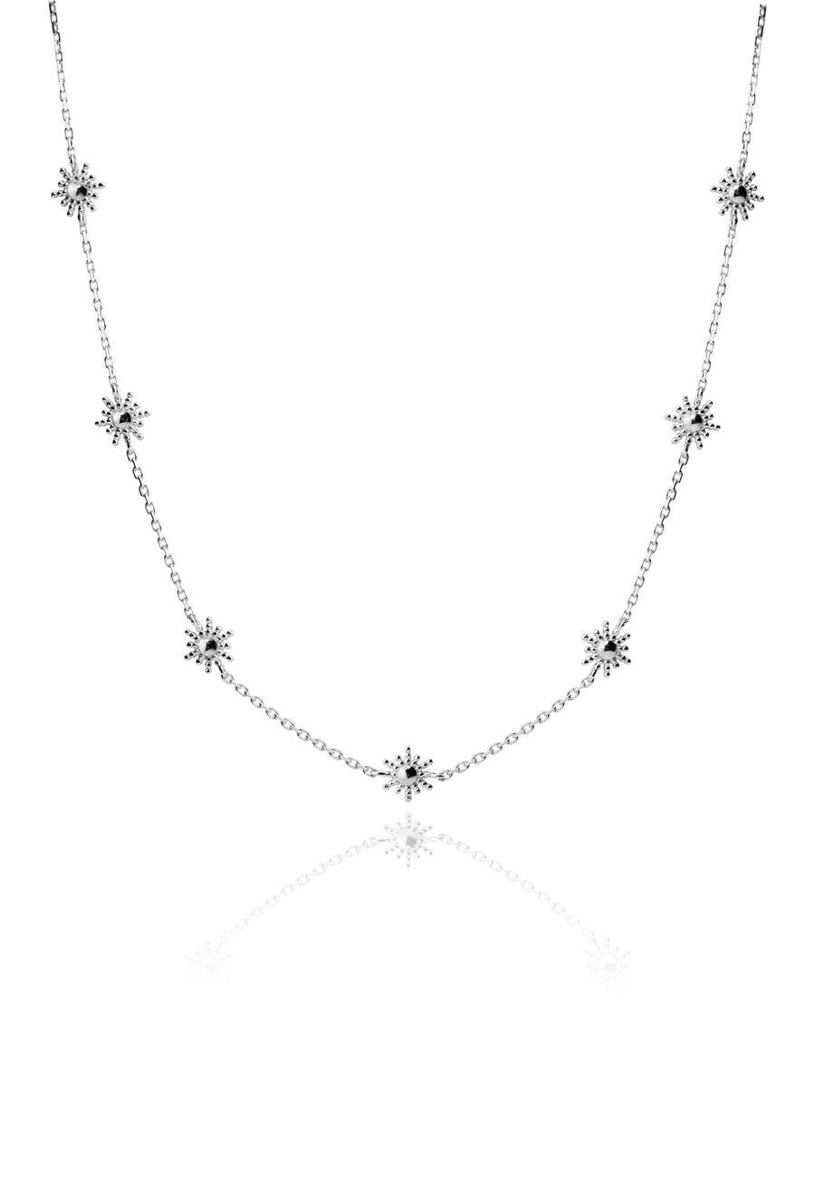 Collar de plata SIETE SOLES