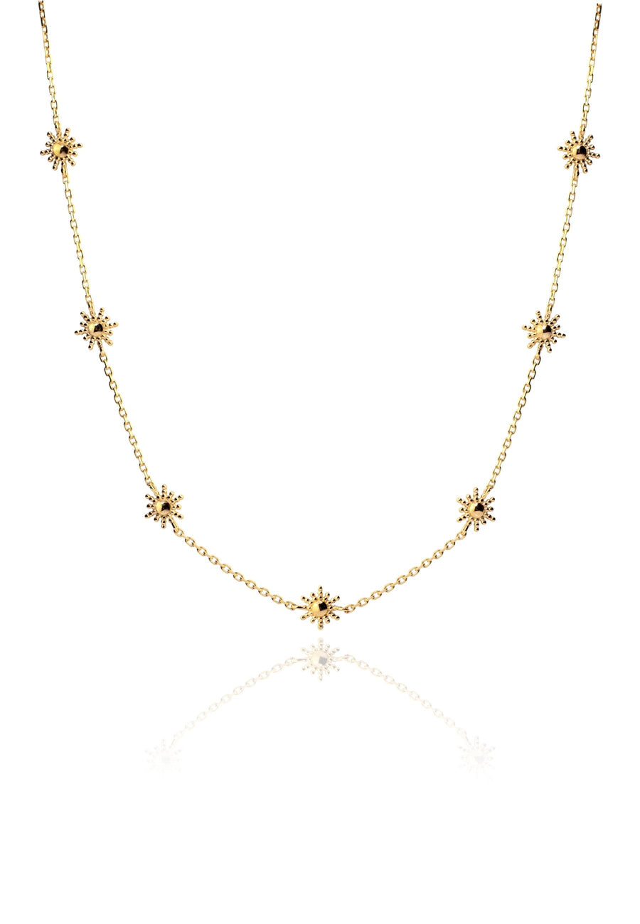 Collar de plata SIETE SOLES