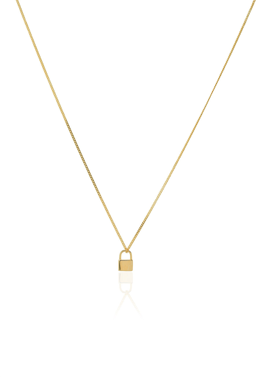 Collar MINI CANDADO oro