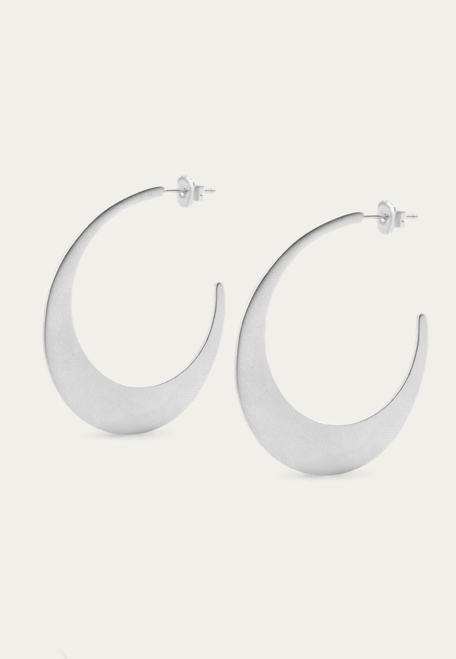 Pendientes MOON plata