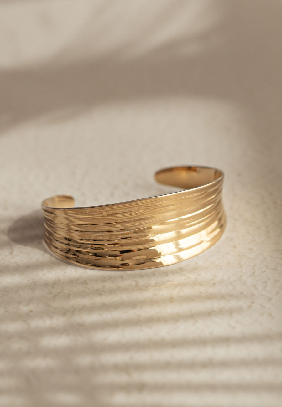 Pulsera de plata esclava ONDAS