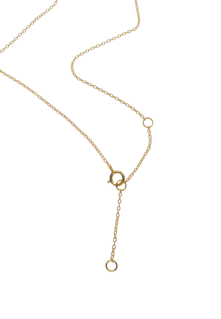 Collar de plata PALITOS oro