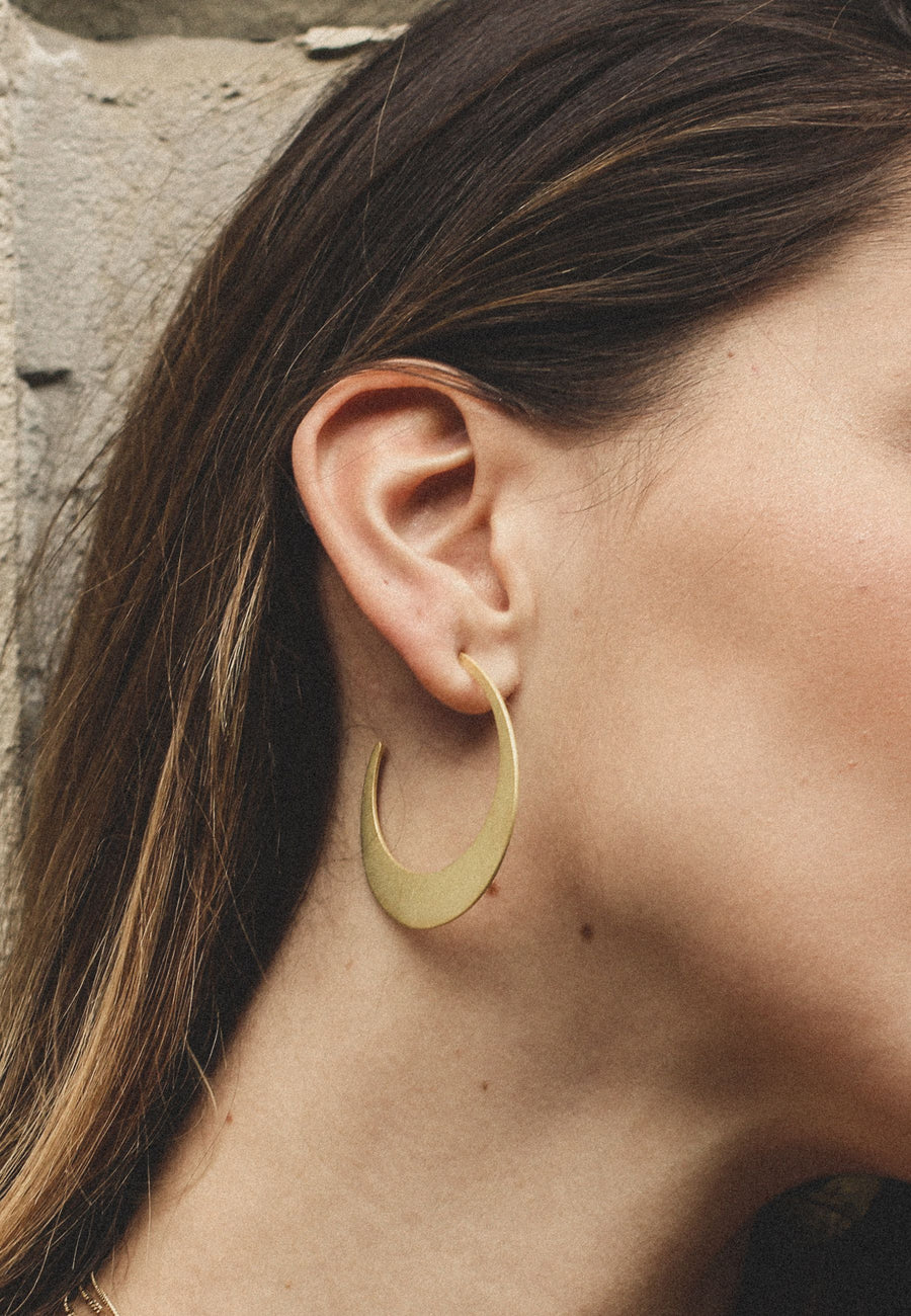 Pendientes MOON oro