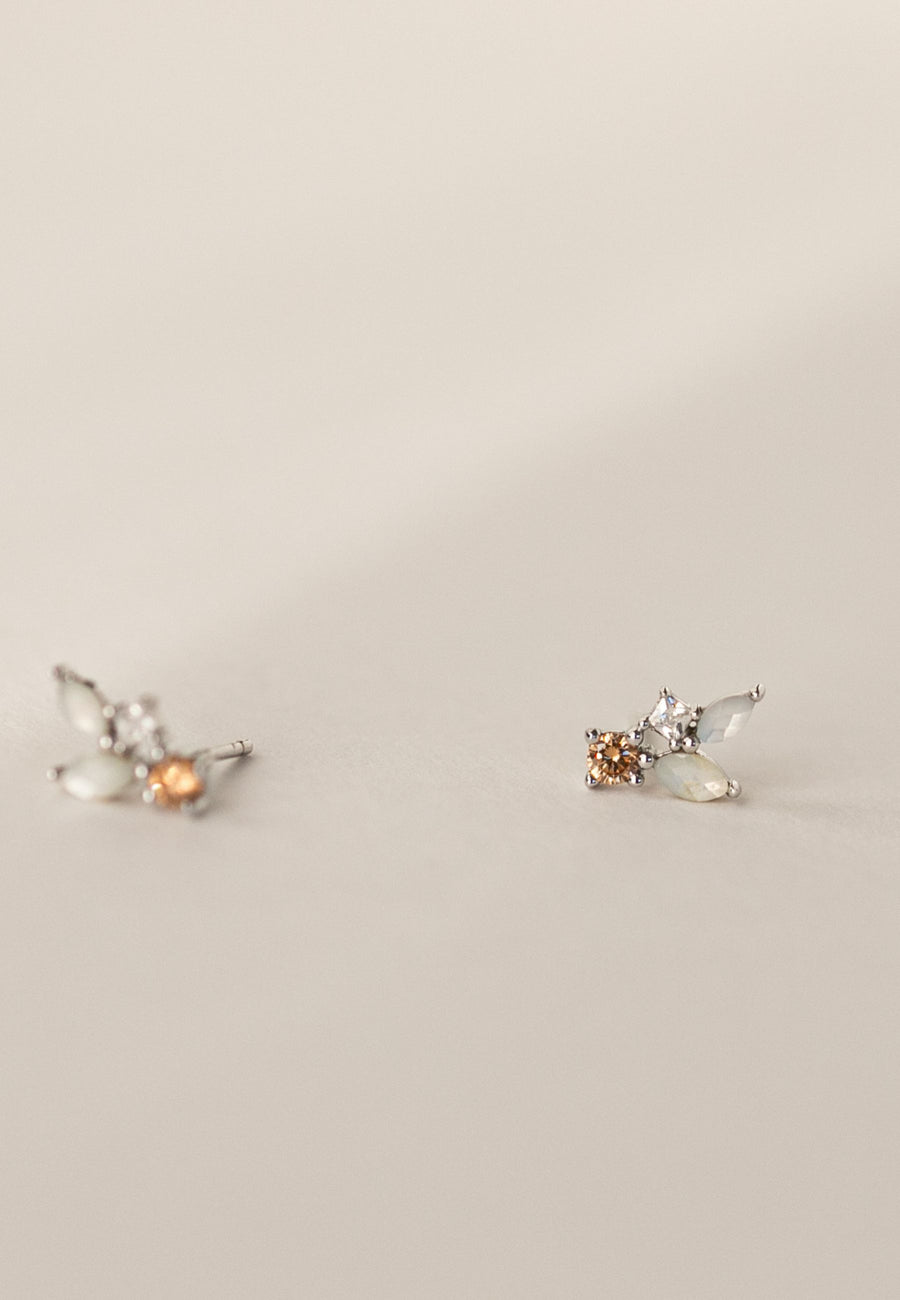 Pendientes de plata CLOUD oro