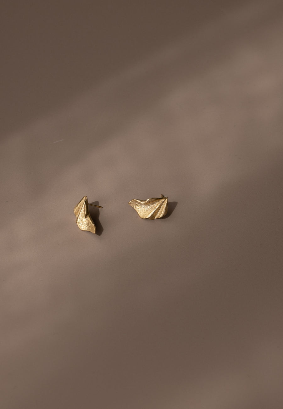 Pendientes LIZ plata y baño oro