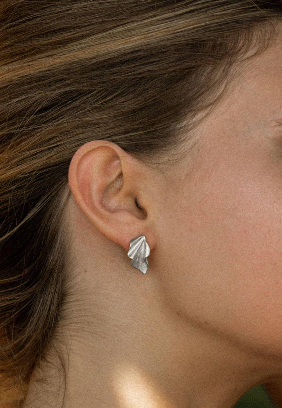 Pendientes de plata LIZ plata y baño oro