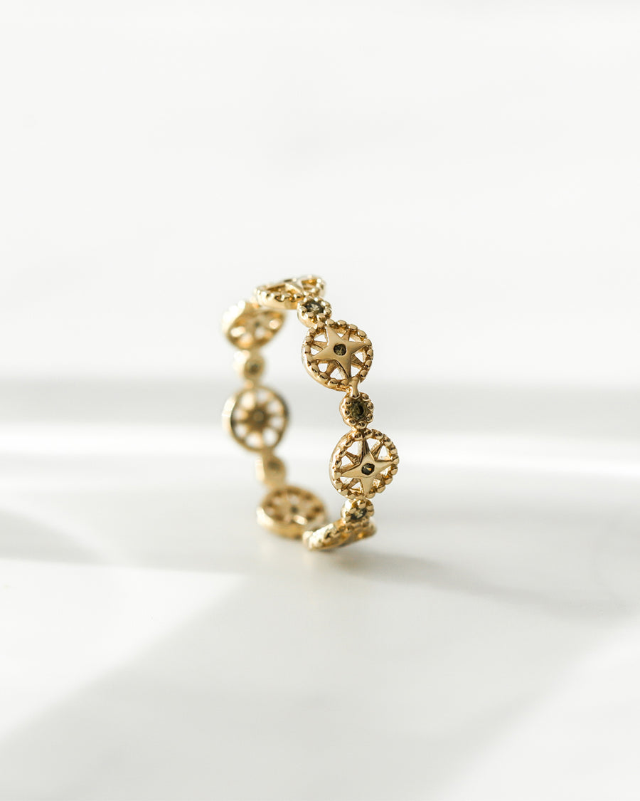 Anillo de plata WHEELS