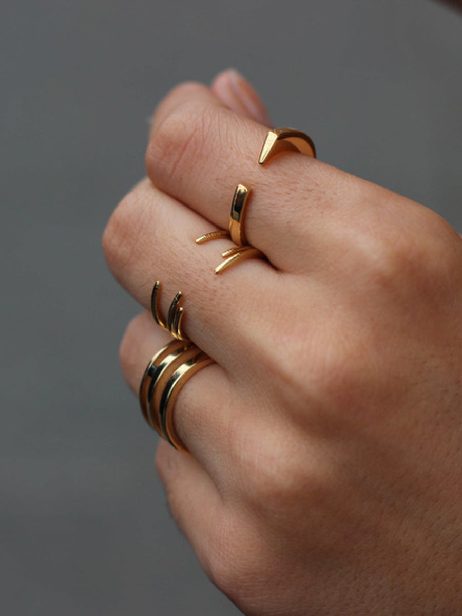 Anillo ASIMETRIC oro