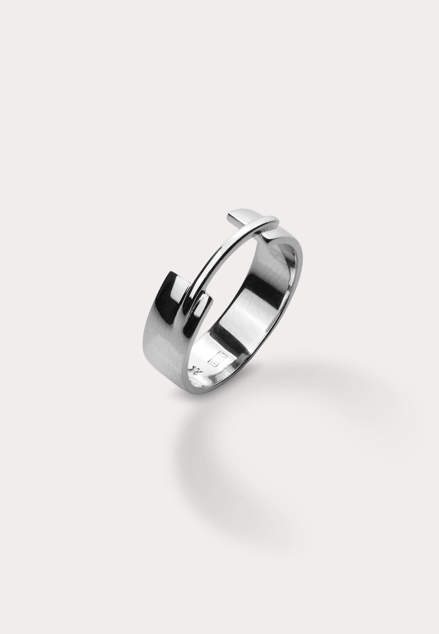 Anillo de plata BALANCE