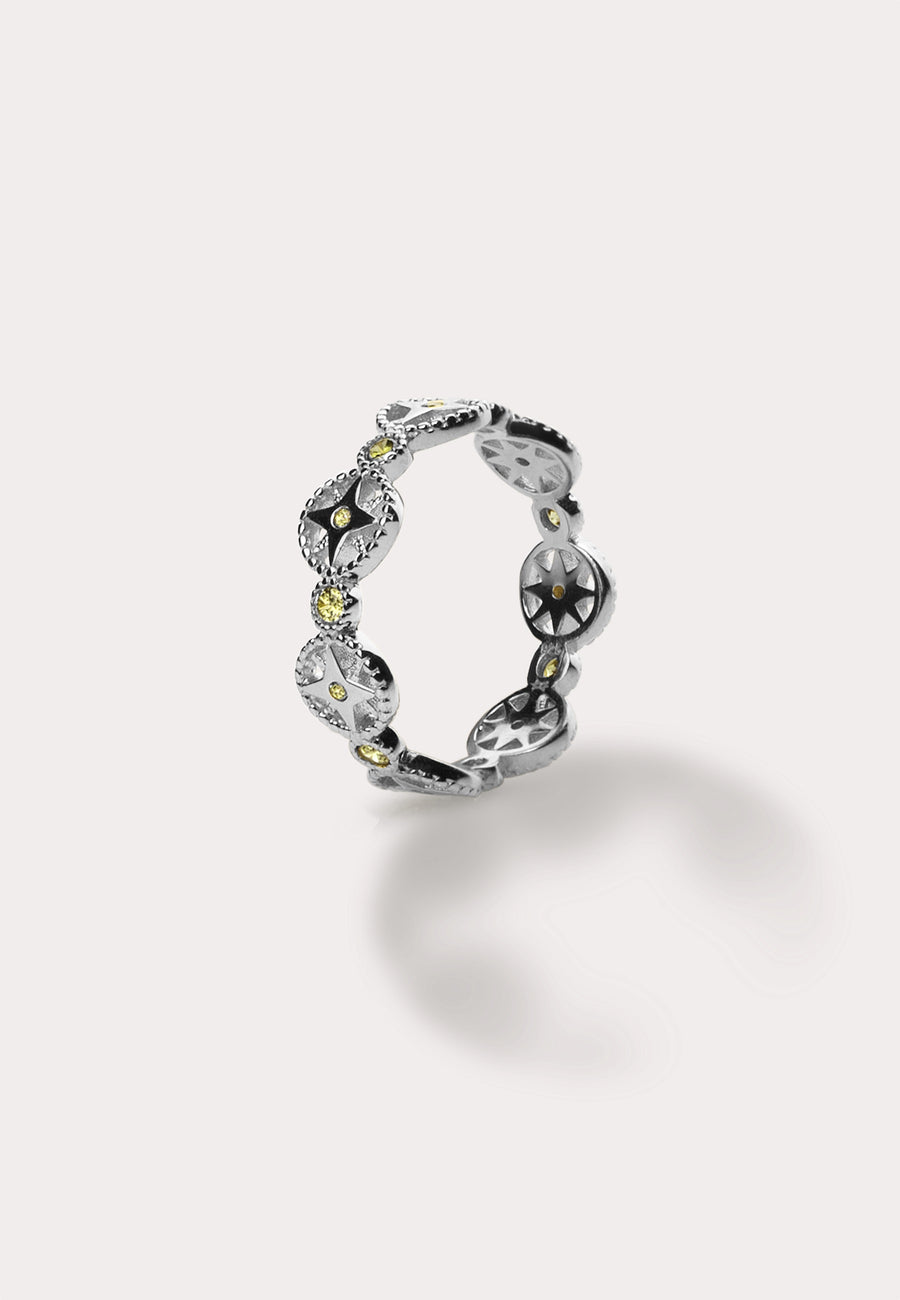 Anillo de plata WHEELS