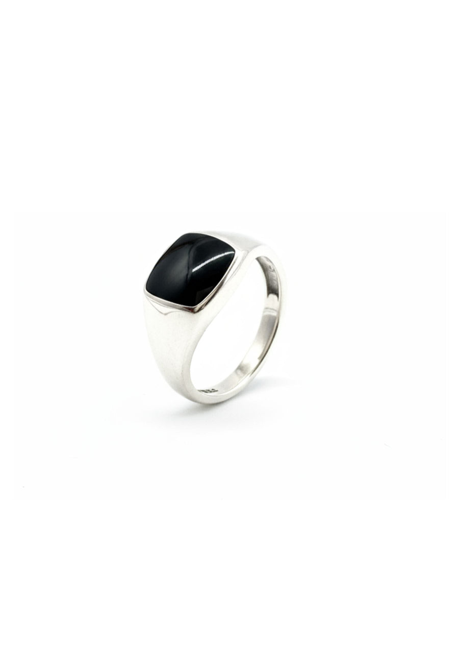 Anillo ajustable TRIBECA para hombre en plata de ley