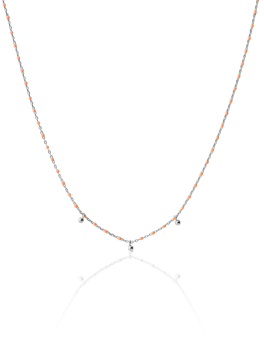 Collar CORAL plata