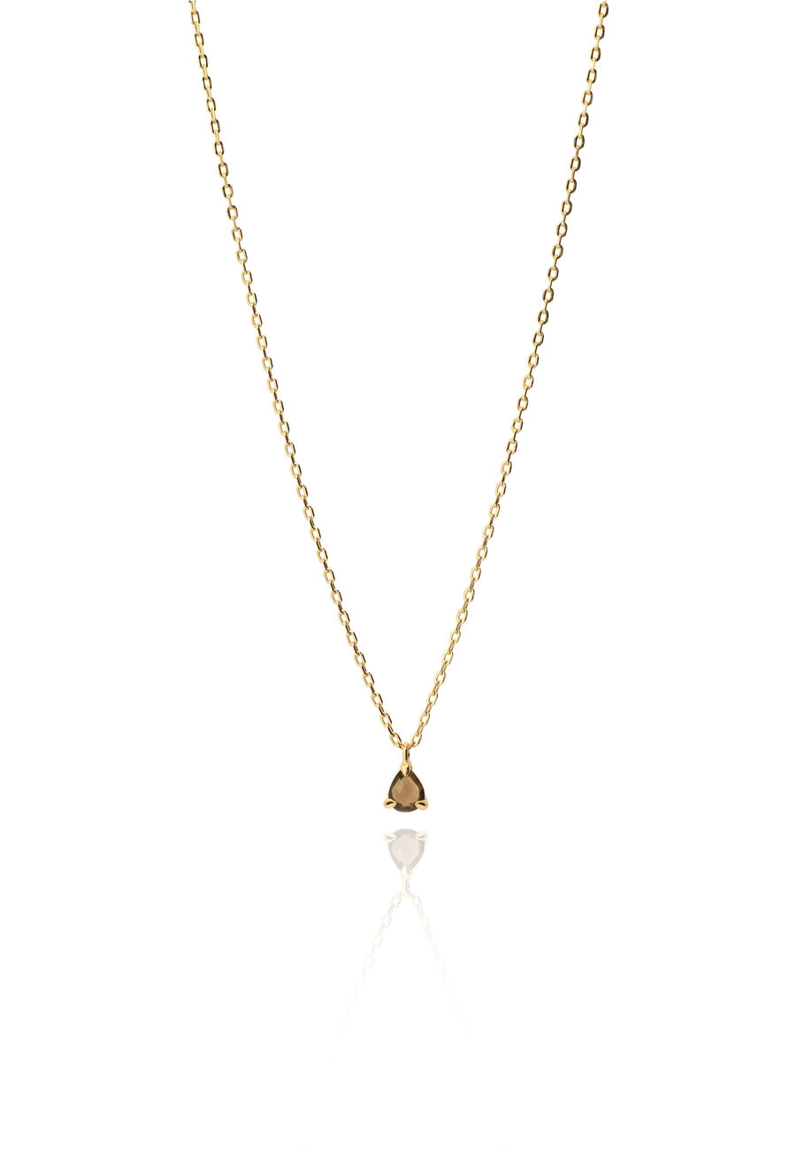 Collar LAGRIMA SMOKE oro