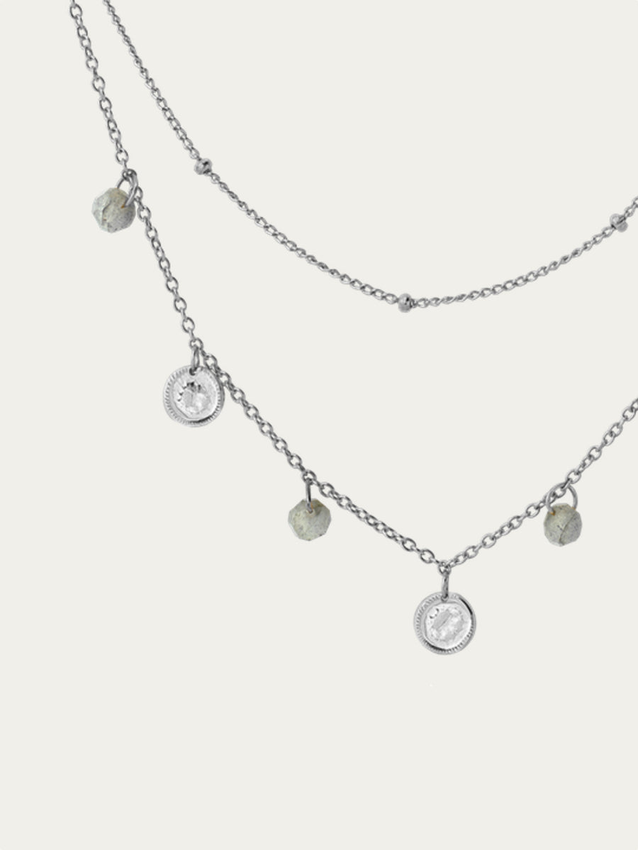 Collar MONEDITAS plata