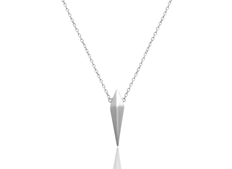 Collar SINGLE PEAK plata
