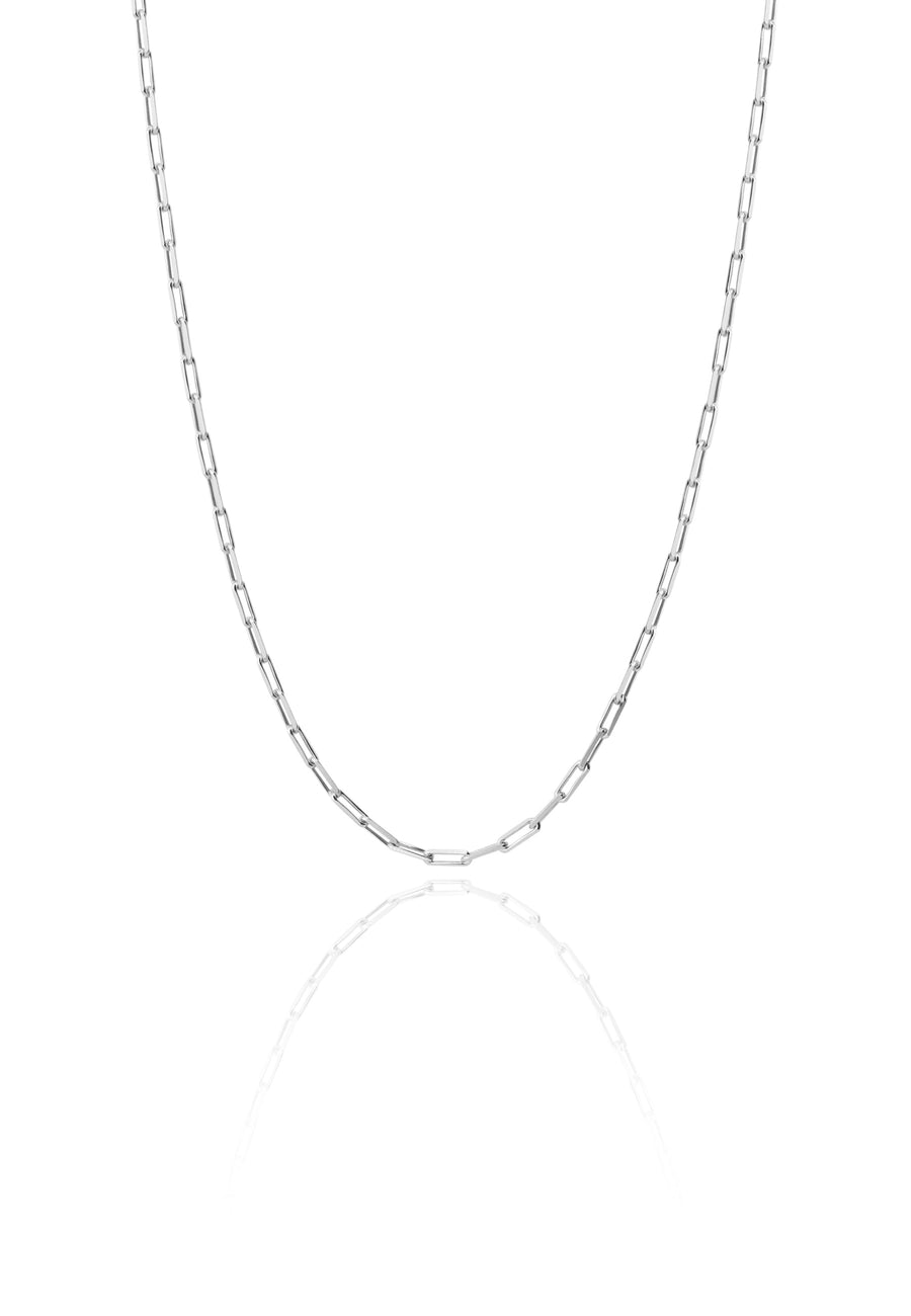 Collar THIN MAN plata