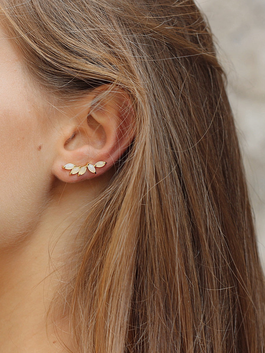 Pendientes de plata ICE DROPS oro