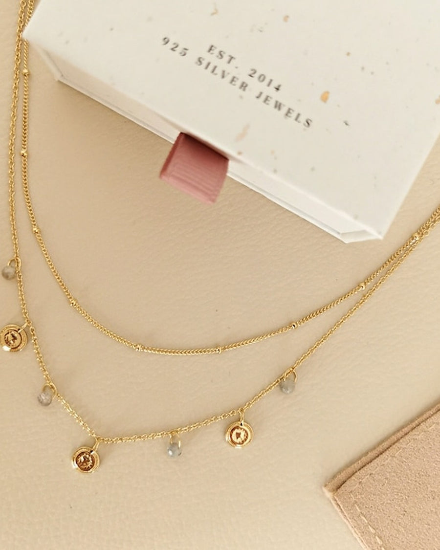 Collar de plata MONEDITAS