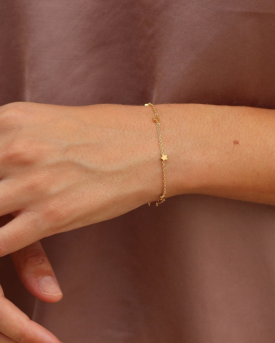 Pulsera de plata pequeñas estrellas STARS