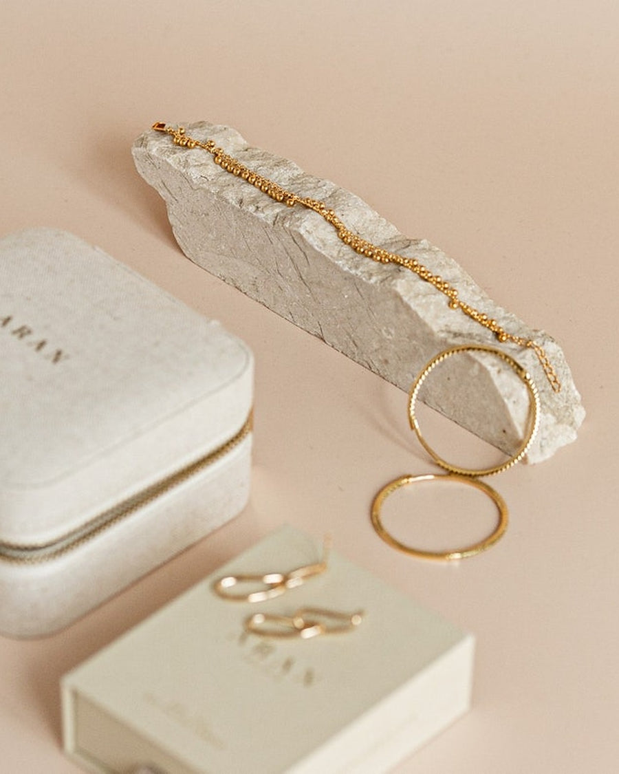 Xylophone bracelet with multiple beads