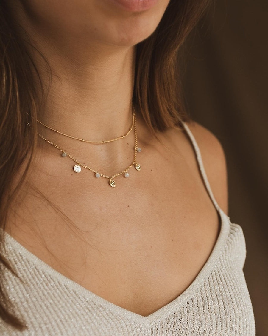 Collar de plata MONEDITAS