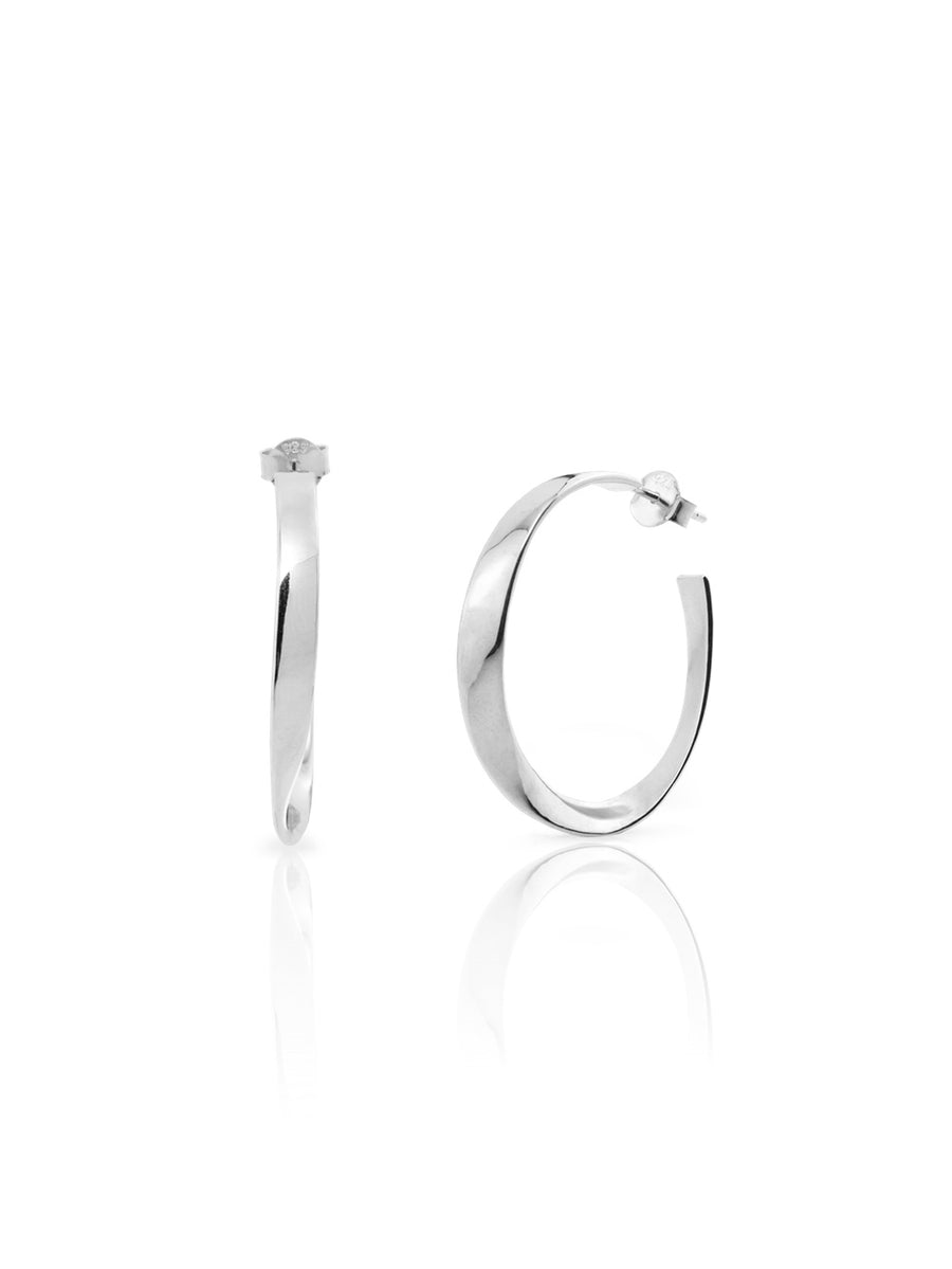 Pendiente CURLED plata