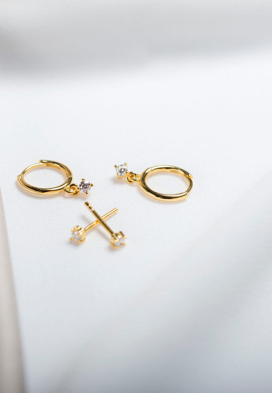 Pendientes DIAMOND oro