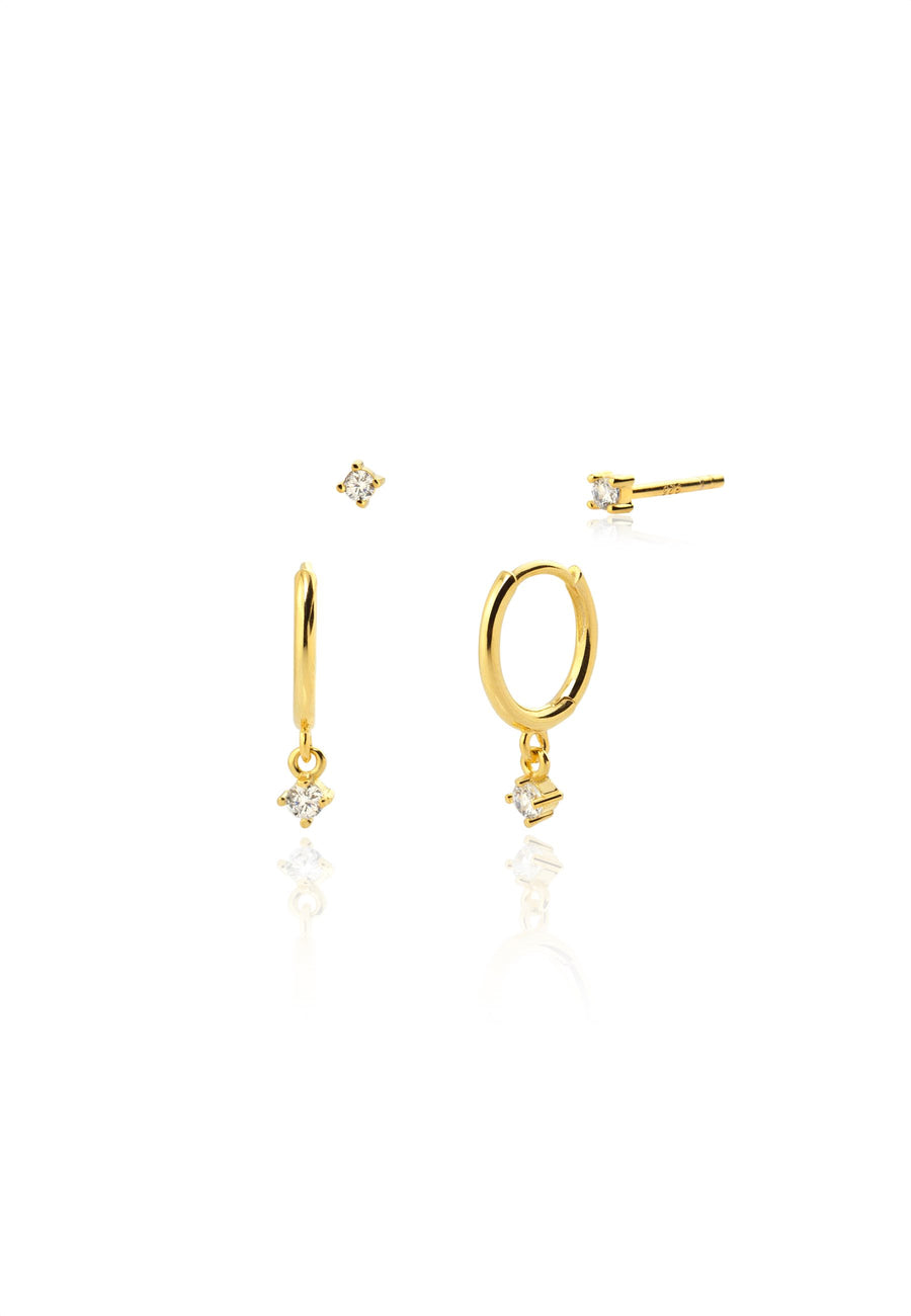 Pendientes DIAMOND oro