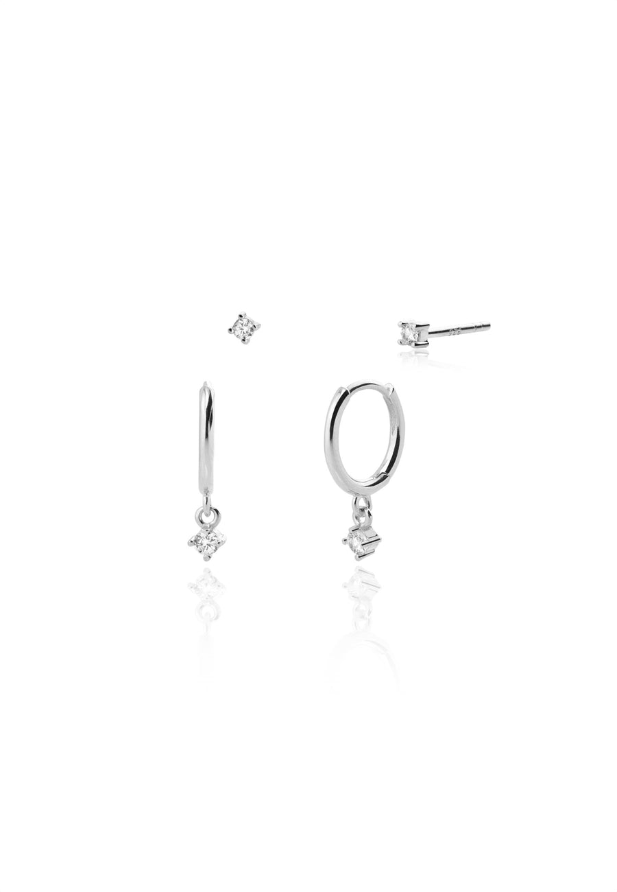 Pendientes DIAMOND plata