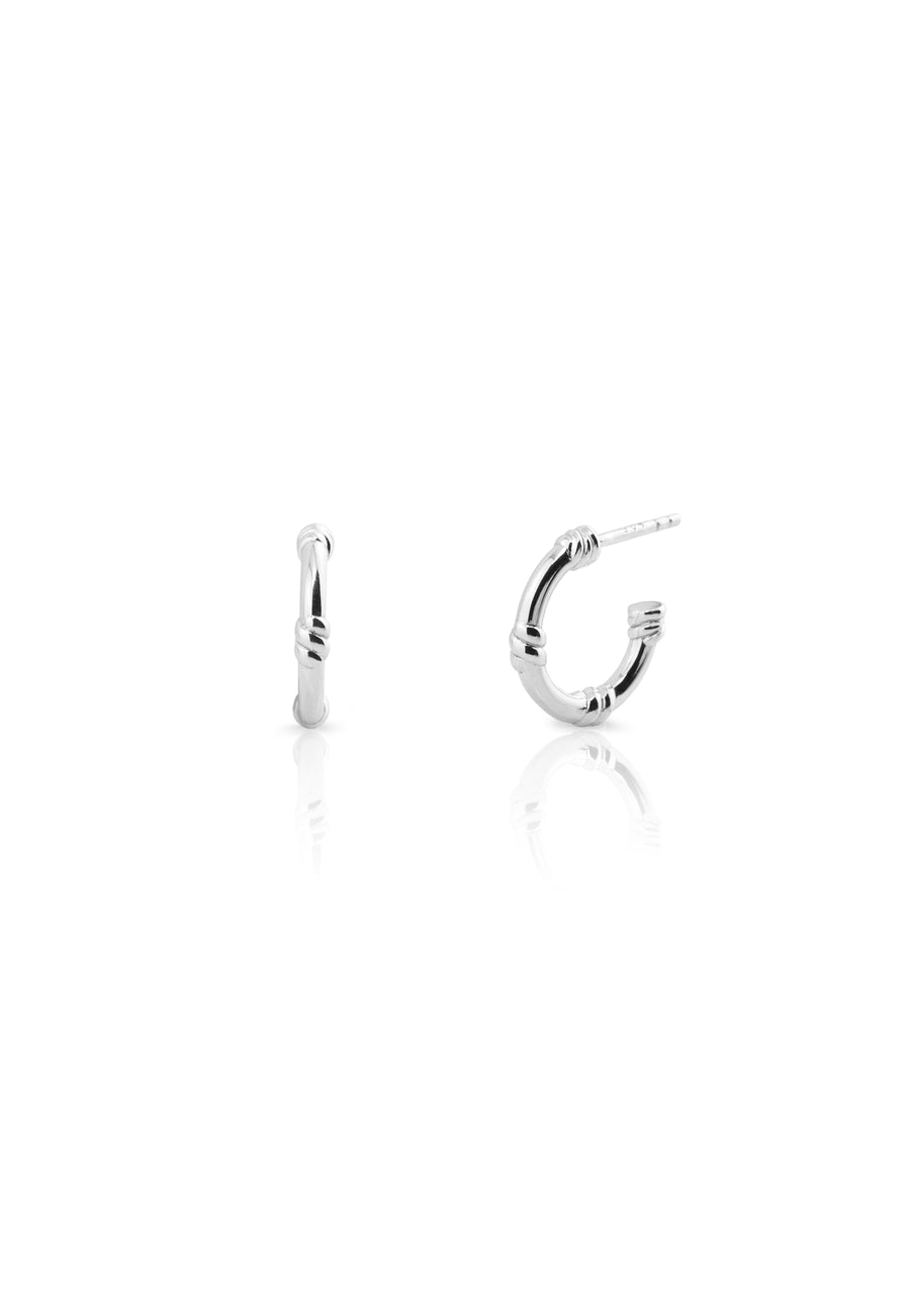 Pendientes KNOTS plata