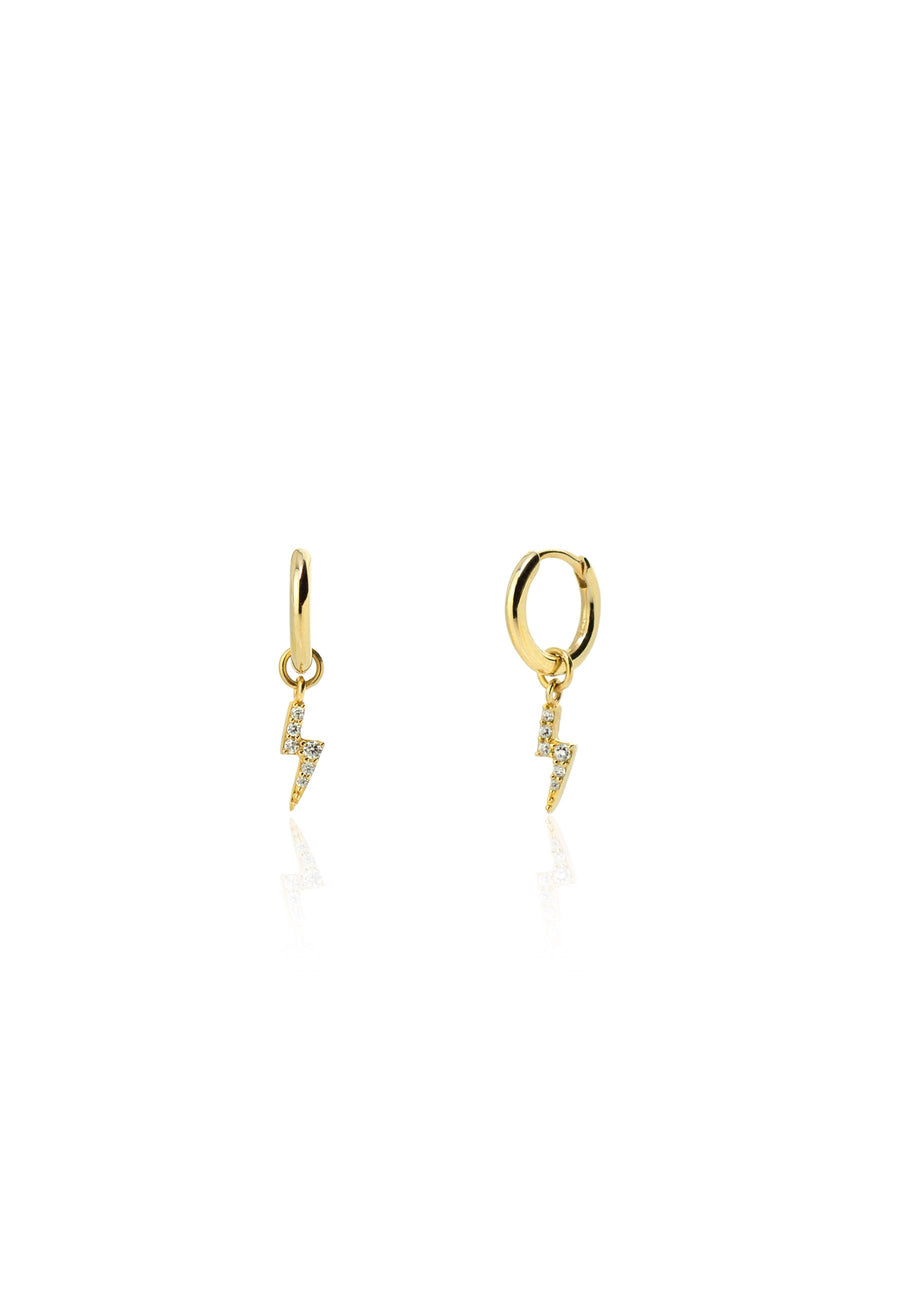 Pendientes CHARMS RAYO oro