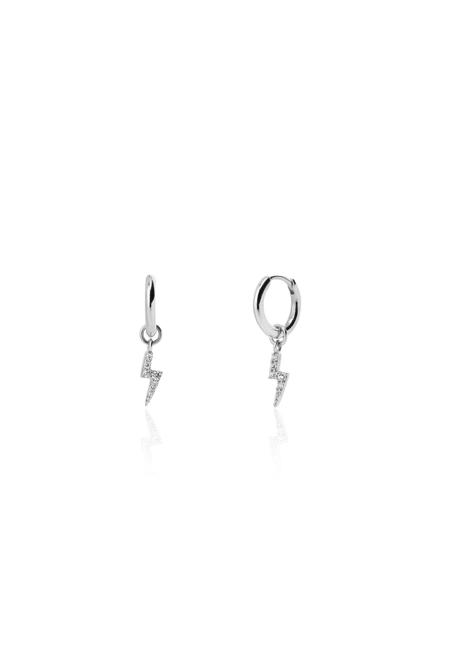Pendientes CHARMS RAYO plata