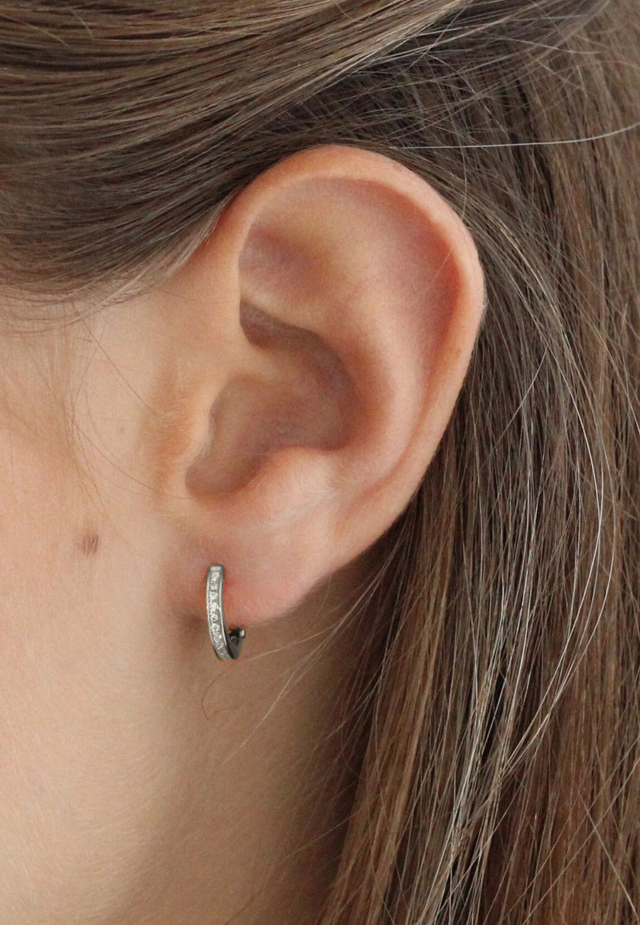 Pendientes AROS CZ SLV plata